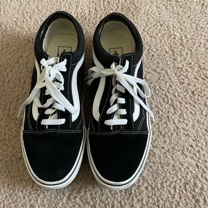Vans old skool platform sneakers